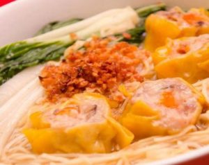 Pork Siomai Noodles